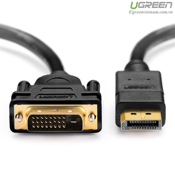 Cáp Displayport to DVI 24+1 dài 5m Ugreen 10223