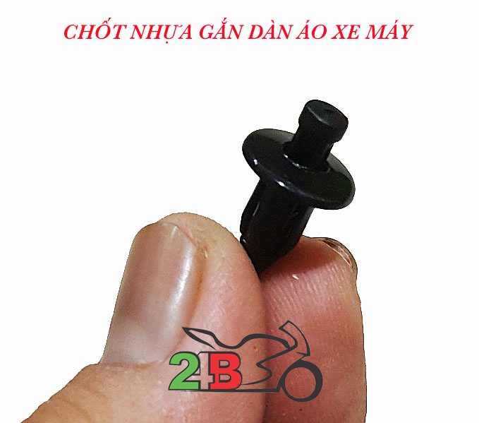 [HCM]CHỐT NHỰA DÀN ÁO 6 LI HONDA