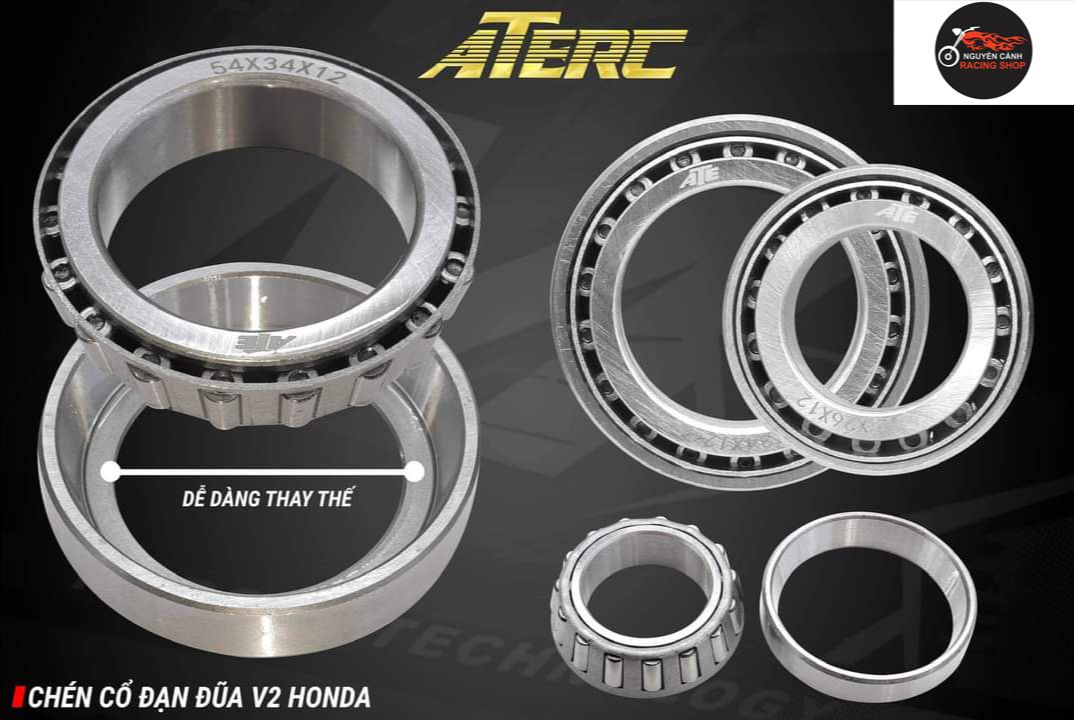 Chén cổ đạn đũa V2 honda ATE, gắn xe máy