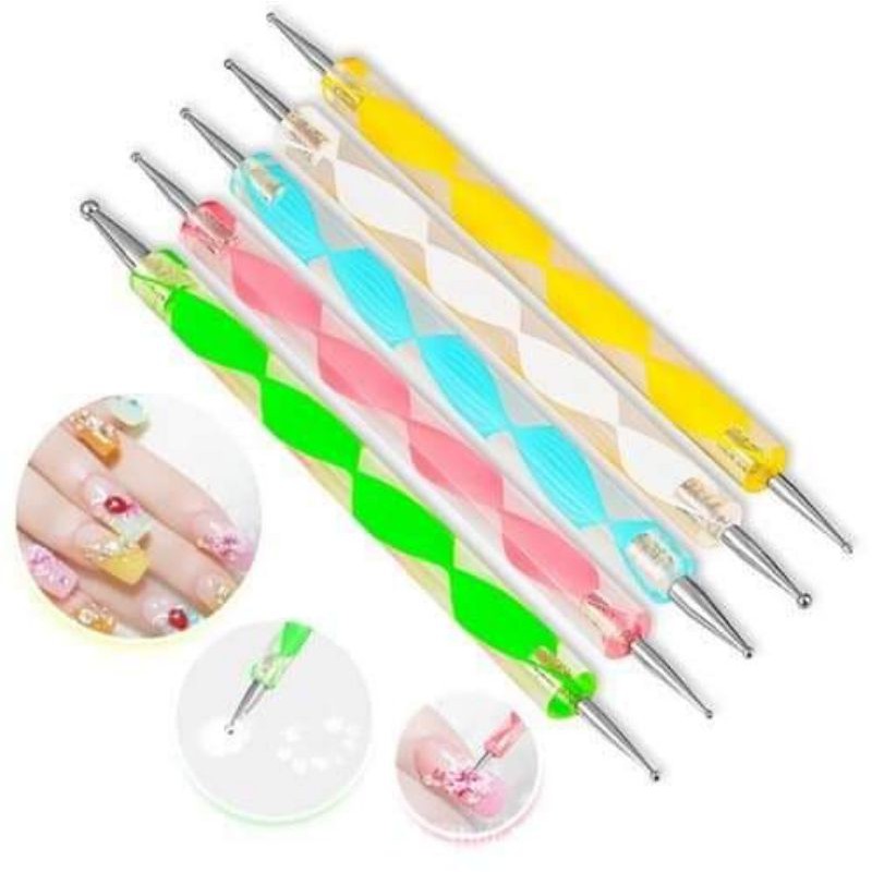 [HCM]Set 5 cọ chấm bi đủ size
