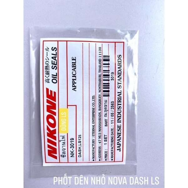 Cặp phốt dên dash, 2 phốt cơ Nova Dash, Ls 125