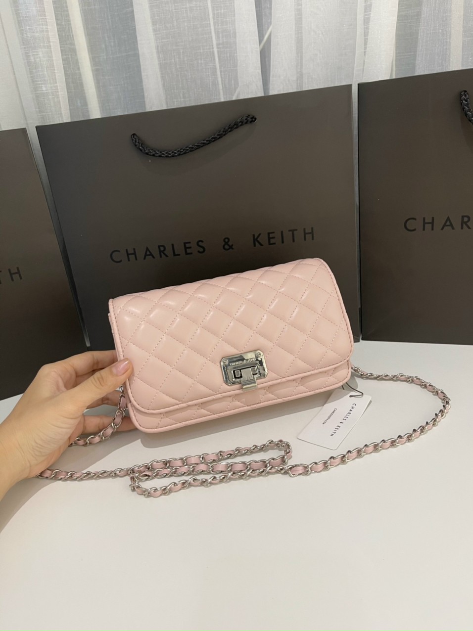 Túi Cnk Trám Ô Khóa Gập Size 20