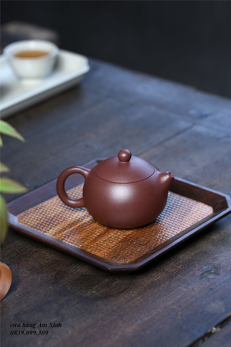 Ấm Tử Sa Nghi Hưng Tây Thi 180 ml (Tử Nê)