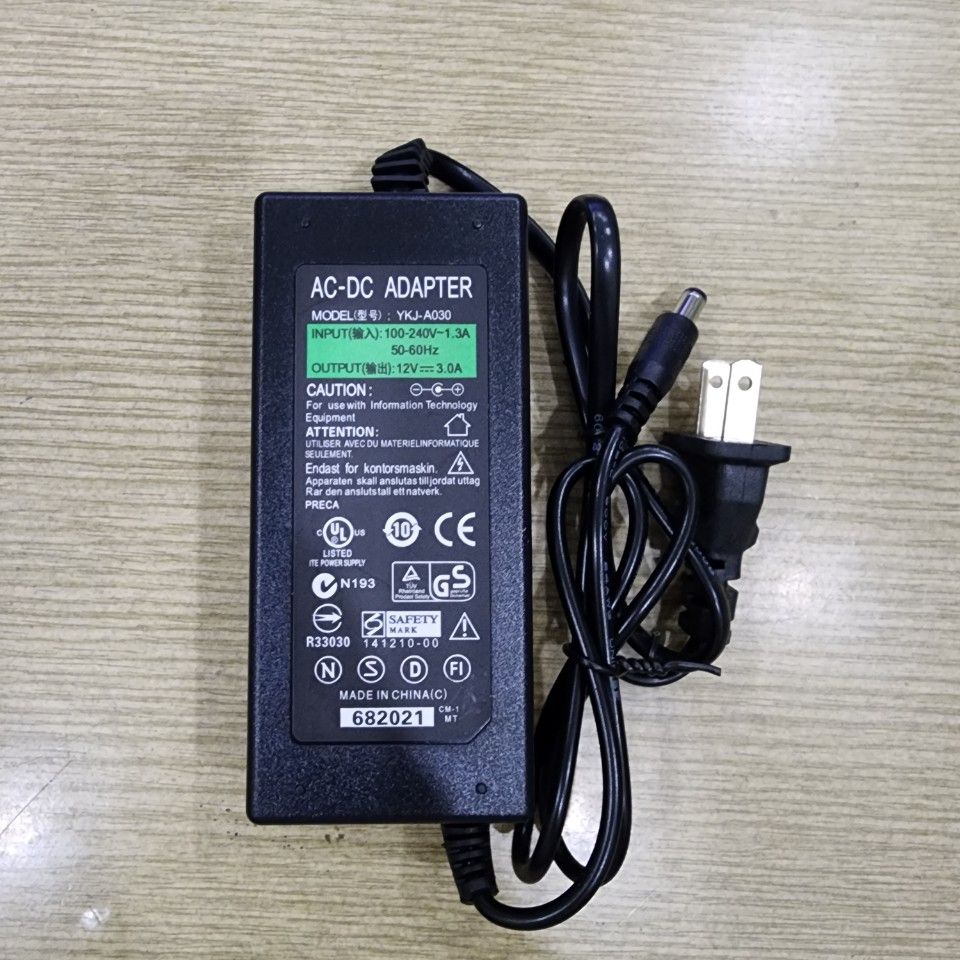 Nguồn nhựa Adapter DC12V 2A, 3A, 5A