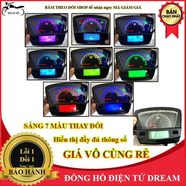 [CÓ VIDEO] Đồng hồ điện tử Dream Plus mẫu mới - Cực đẹp và thời trang - Giá rẻ - Đèn xe Việt