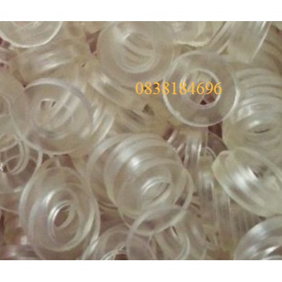 Combo 20 gioăng ron trắng dây cấp, dây bát sen, dây xịt giá rẻ , ron phi 18mm