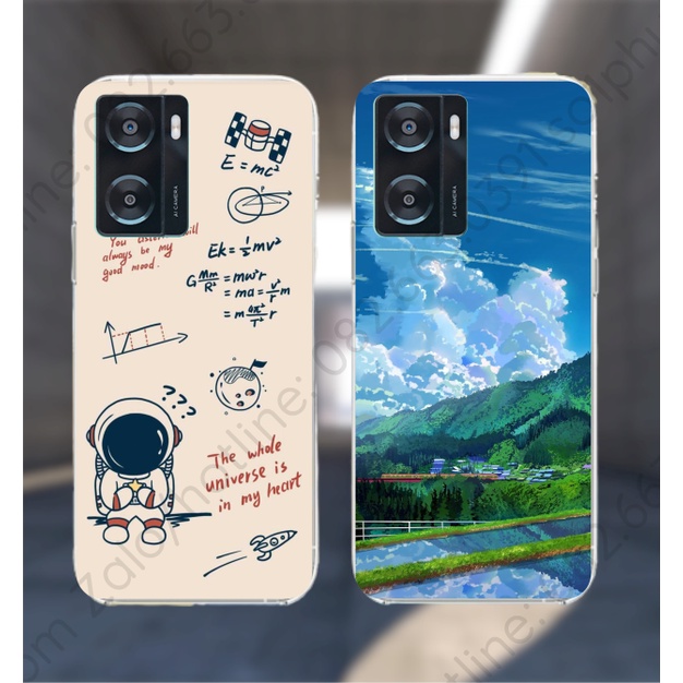 Ốp lưng Oppo A57 2022 (4G/5G) / A77 (4G 5G)/ A77s in hình thiên