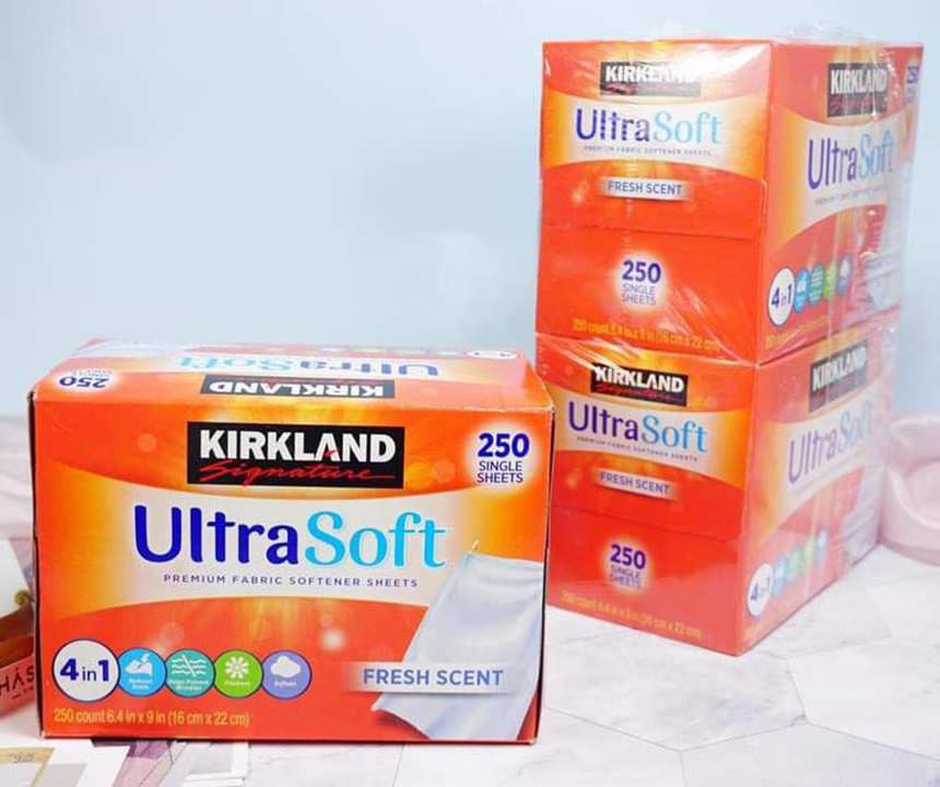 Giấy Thơm Quần Áo Kirkland - Mỹ [TÁCH LẺ 10 TỜ]