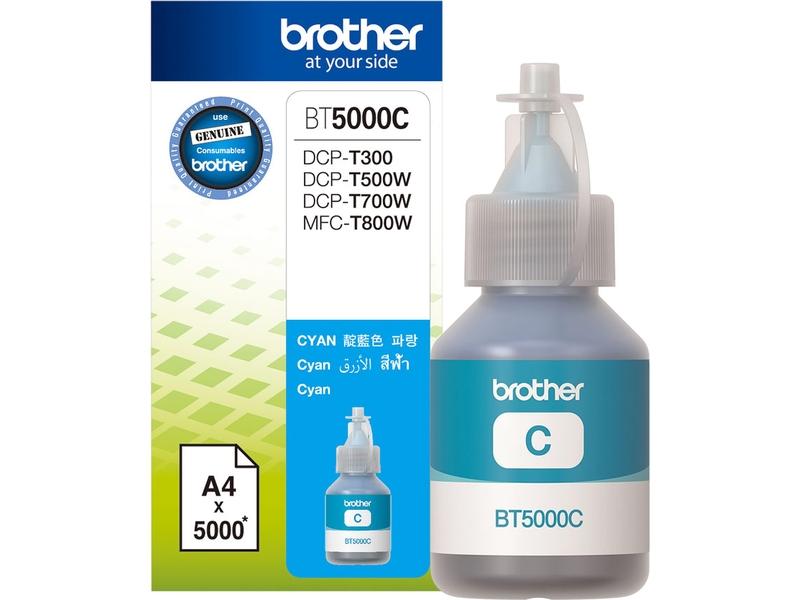 Mực in Brother BT5000C, Cyan Ink bottle (BT5000C)