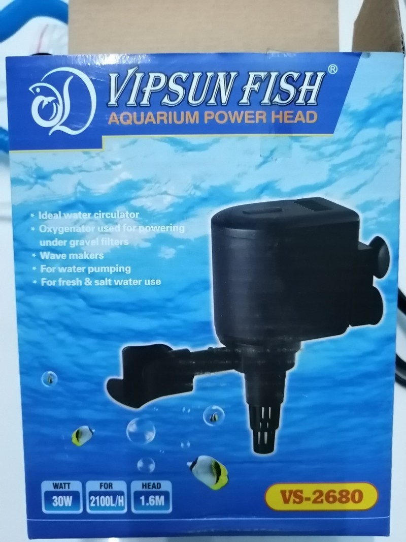 Máy bơm lọc nước Vipsun Vs 2680 cho hồ cá cảnh