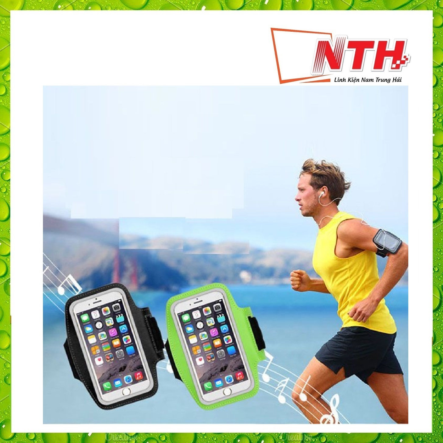 [HCM]TÚI ĐỰNG ĐIỆN THOẠI ĐEO TAY  TẬP THỂ DỤC