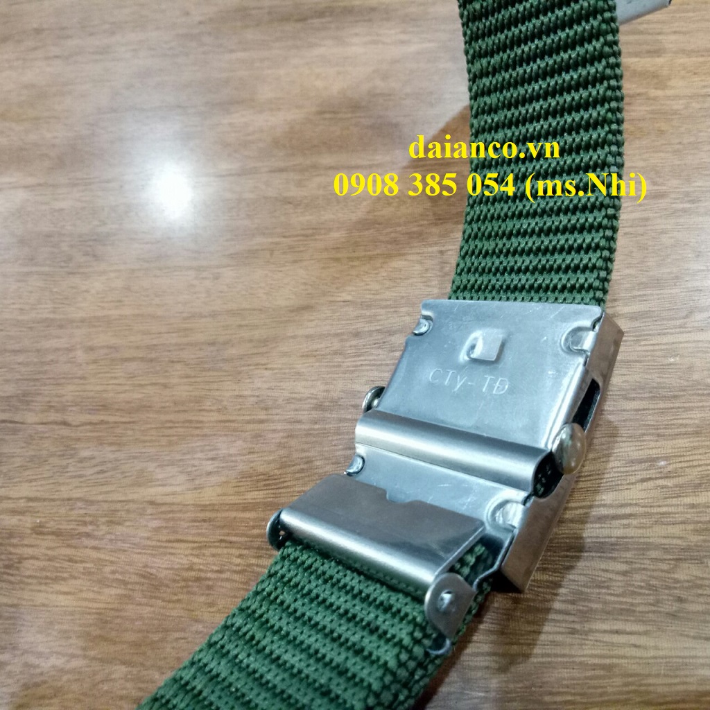 Dây thắt lưng nam vải dù siêu nhẹ- Hình thật