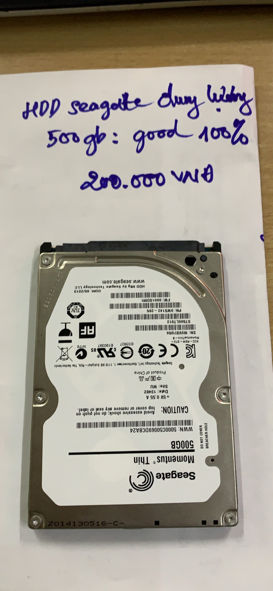Seagate 500Gb Hdd Hard Drive