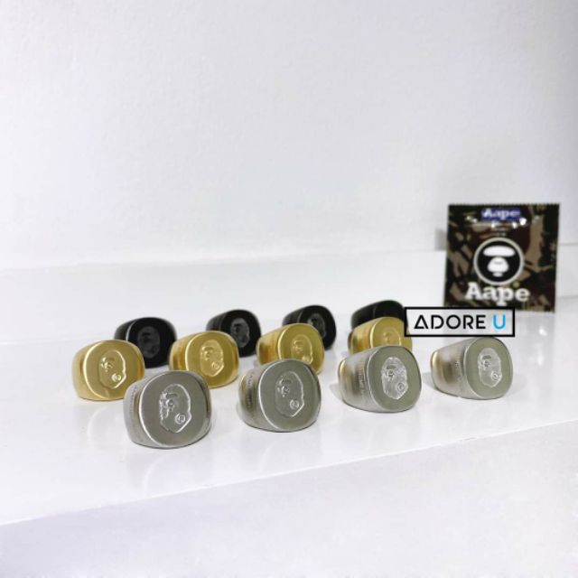 Nhẫn Bape Aape có sẵn