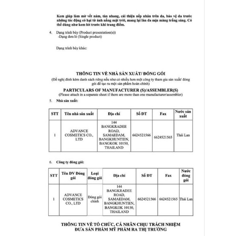 (lố 12 hộp) Kem Trắng Da thanh hiền