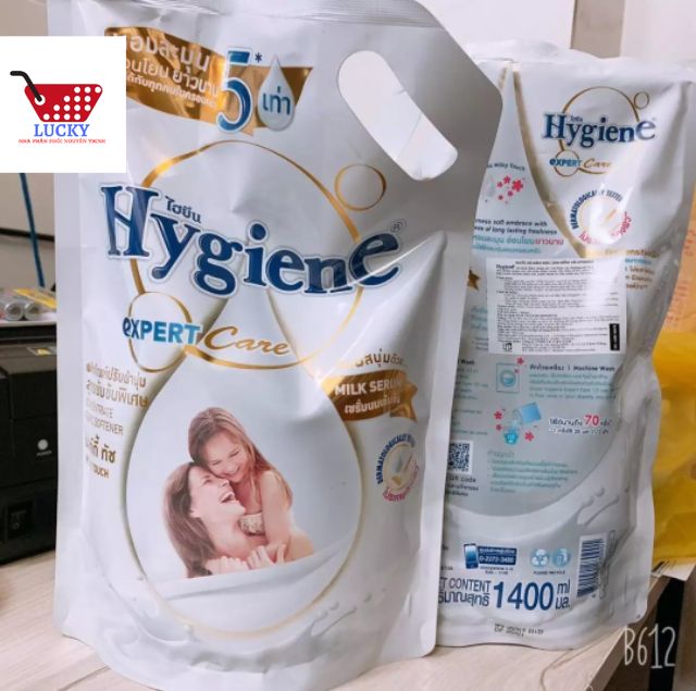 Nước xả vải Hygiene 1150ml Thái lan đậm đặc - màu cam