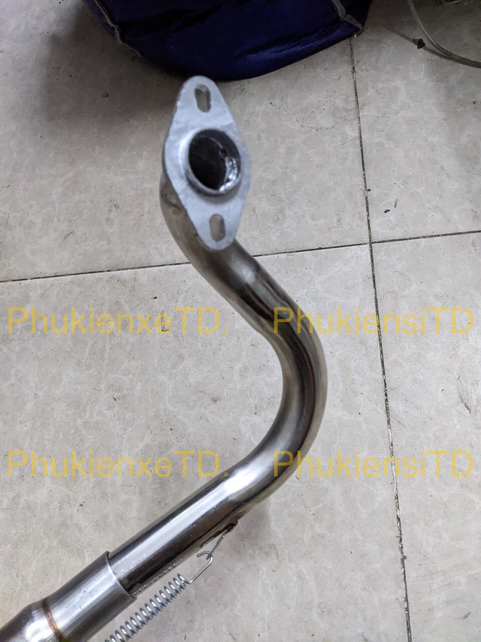 Cổ pô 2 khúc Vario gắn lon NLK