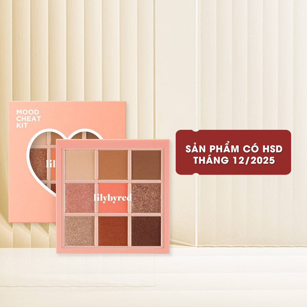 Bảng Phấn Mắt 9 Màu Lilybyred Mood Cheat Kit