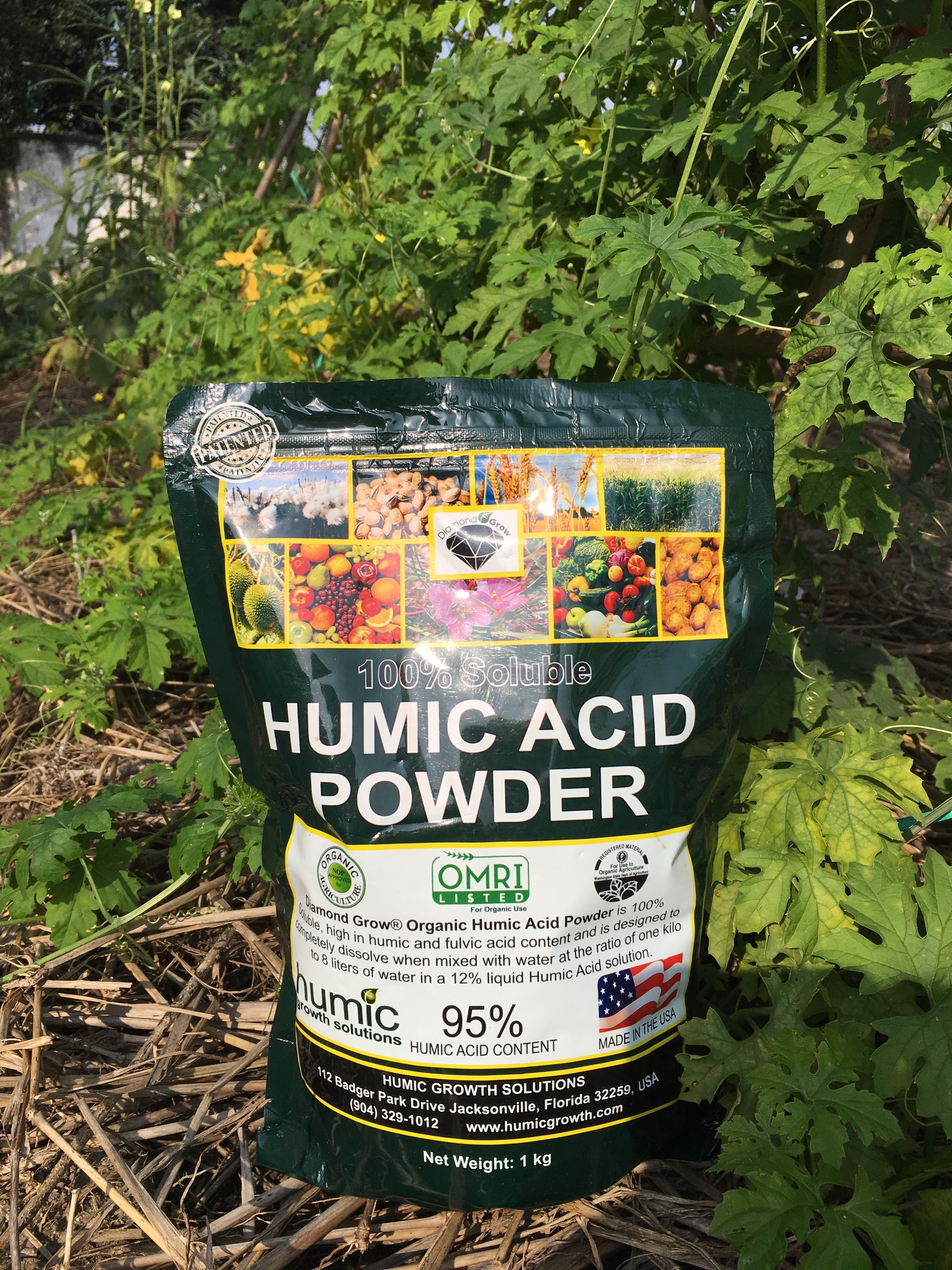 Combo 3 gói Phân hữu cơ Acid Humic nhập khẩu trực tiếp từ mỹ gói 1kg