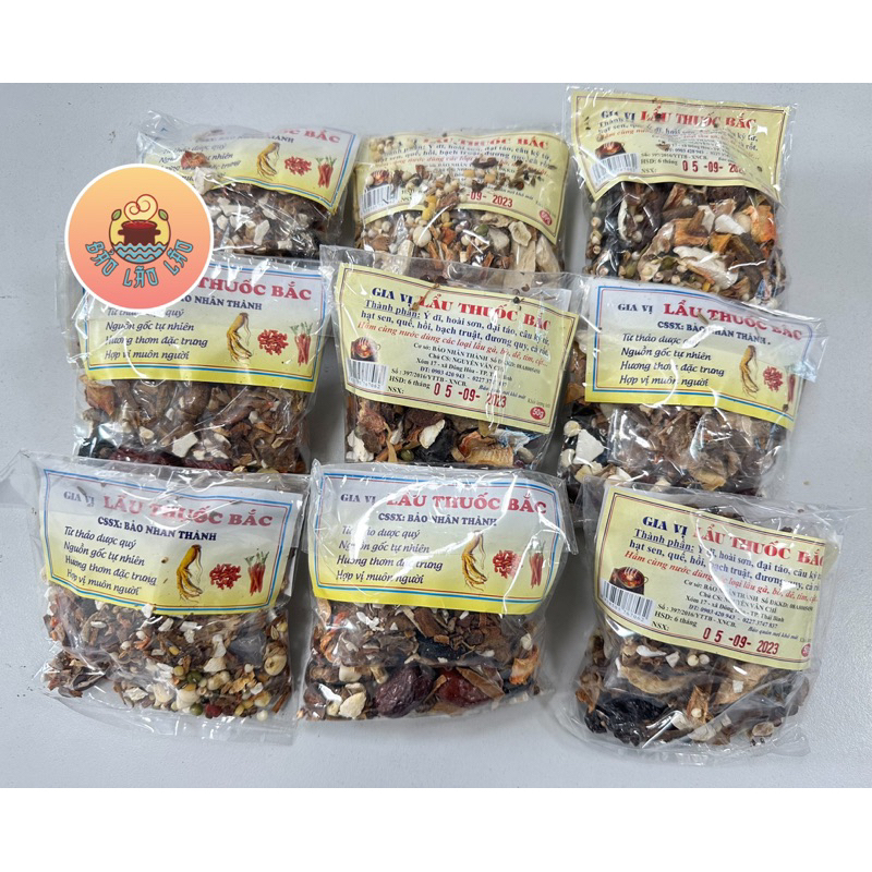 Gói gia vị thuốc bắc lẩu thơm ngon, bổ dưỡng - gói 50g