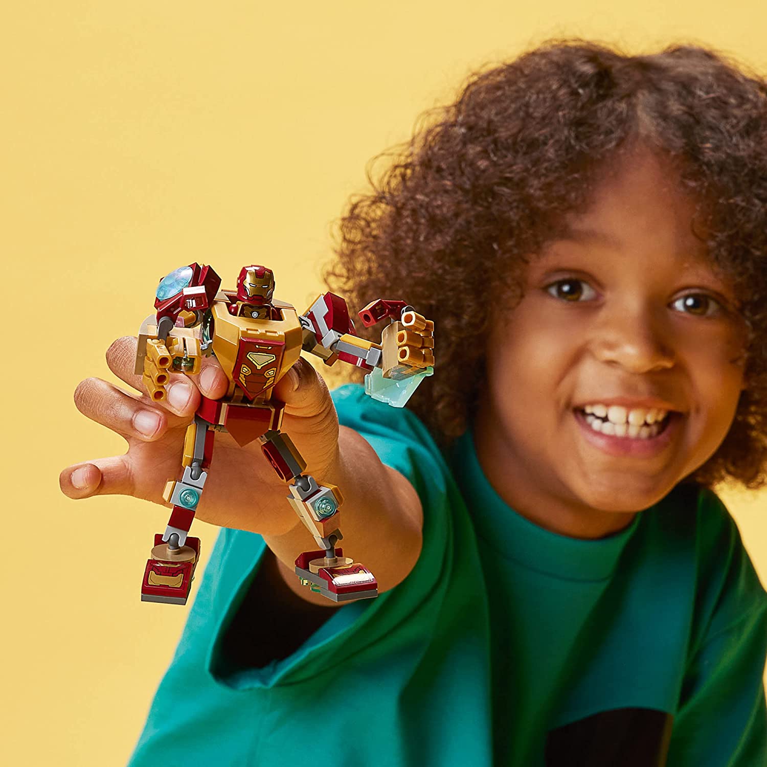LEGO Marvel 76203_Chiến giáp Người Sắt (Iron Man Mech Armor)_Chính hãng
