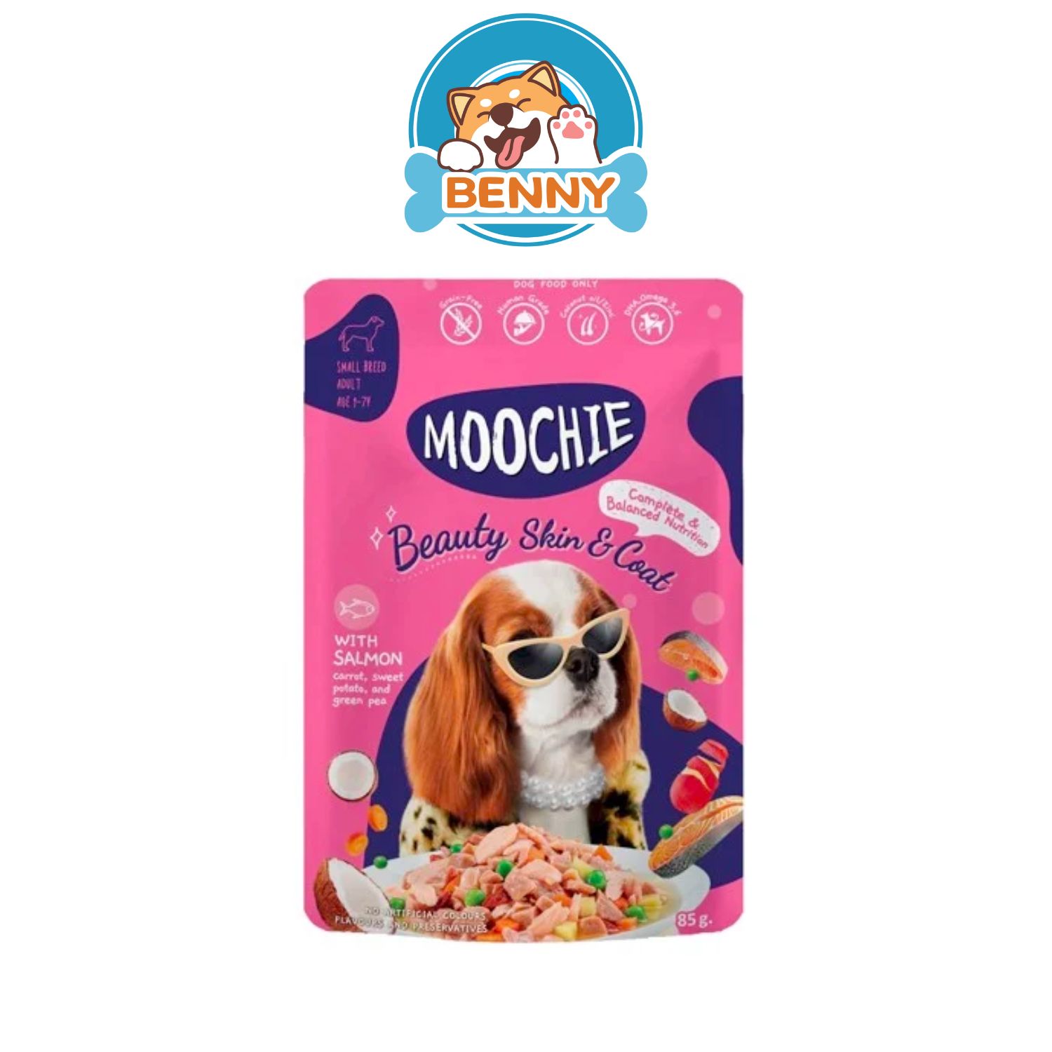 Pate Chó Moochie Dành Cho Mọi Lứa Tuổi 85G - Thái Lan