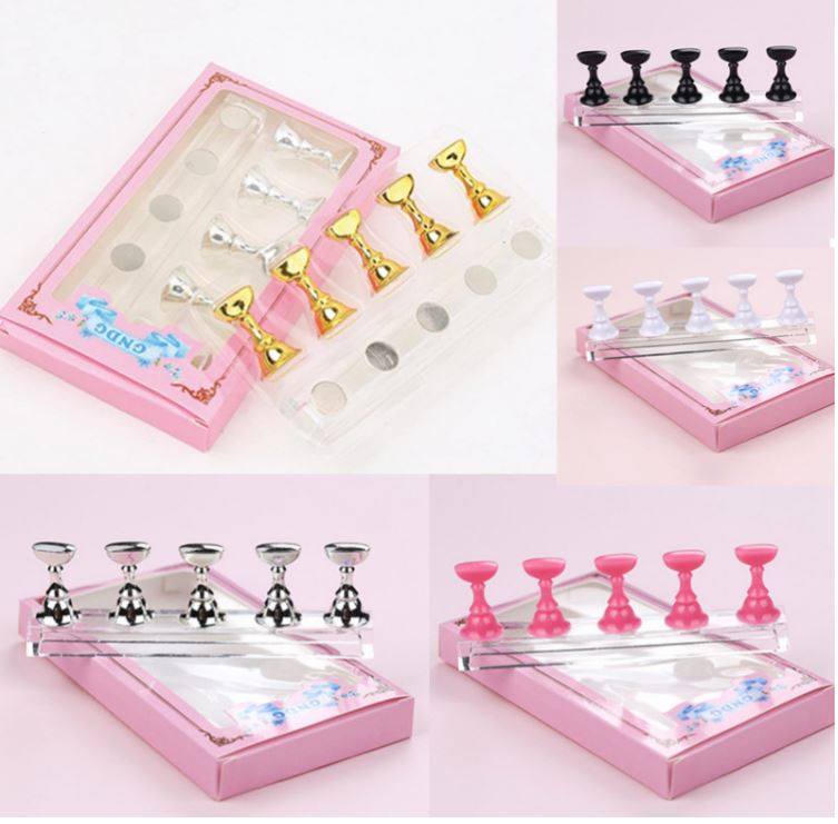 Đế gắn móng giả đế nam châm gắn móng mẫu tập vẽ