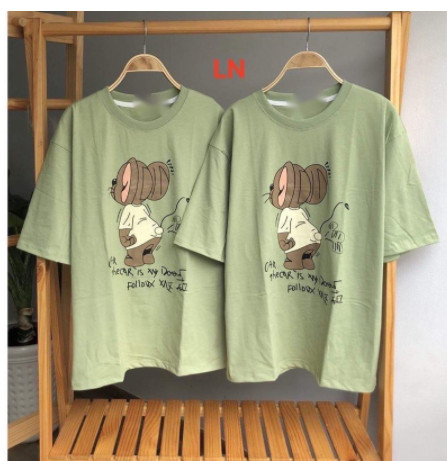 FREESHIPMAX-Áo phông chuột quay lưng LN11
