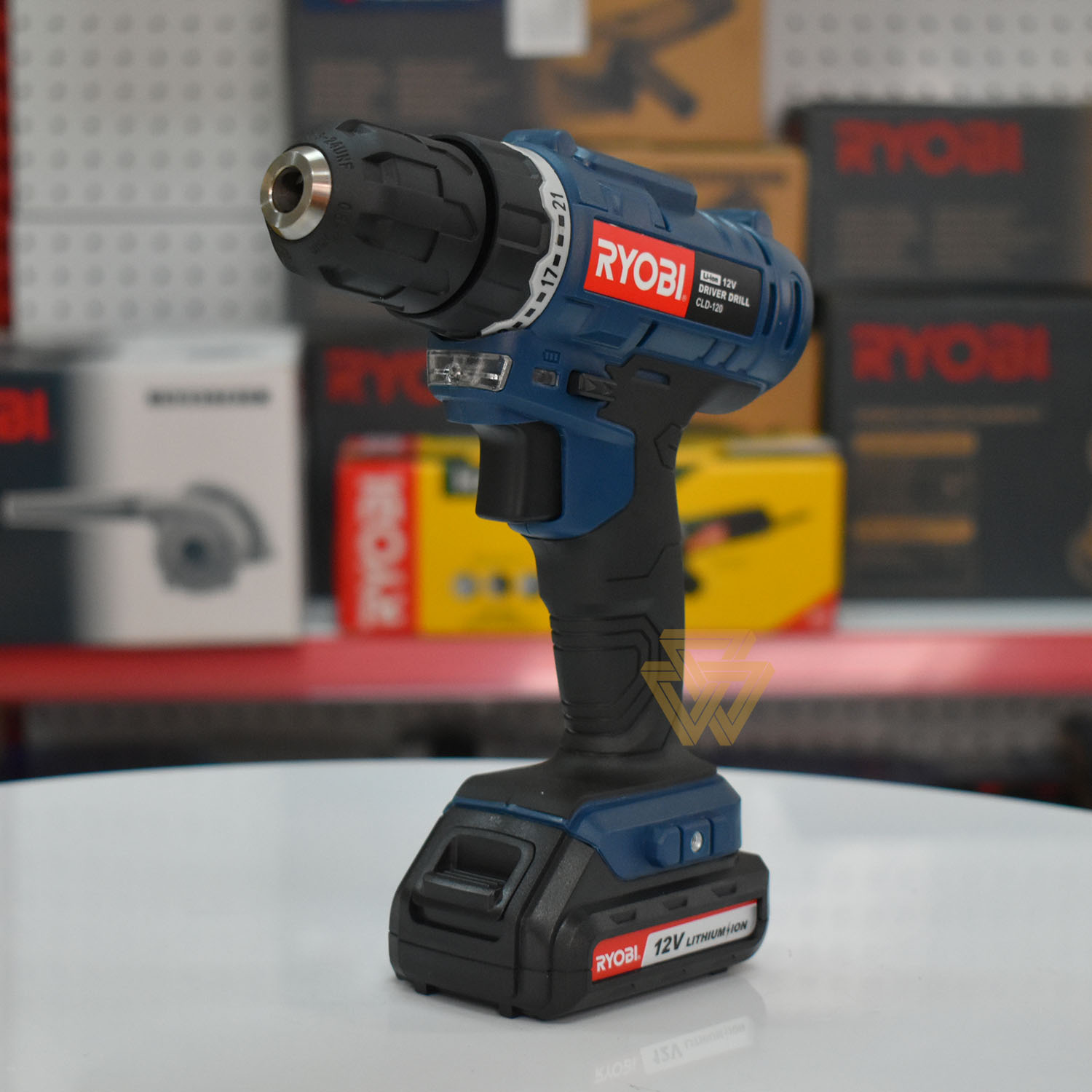 [HCM]Bộ Máy Khoan Pin 12V Ryobi CLD-120