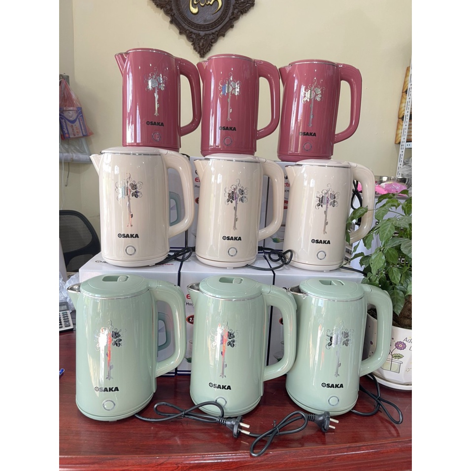 Ấm đun nước siêu tốc OSAKA 2.5L (MIỄN PHÍ GIAO HÀNG)