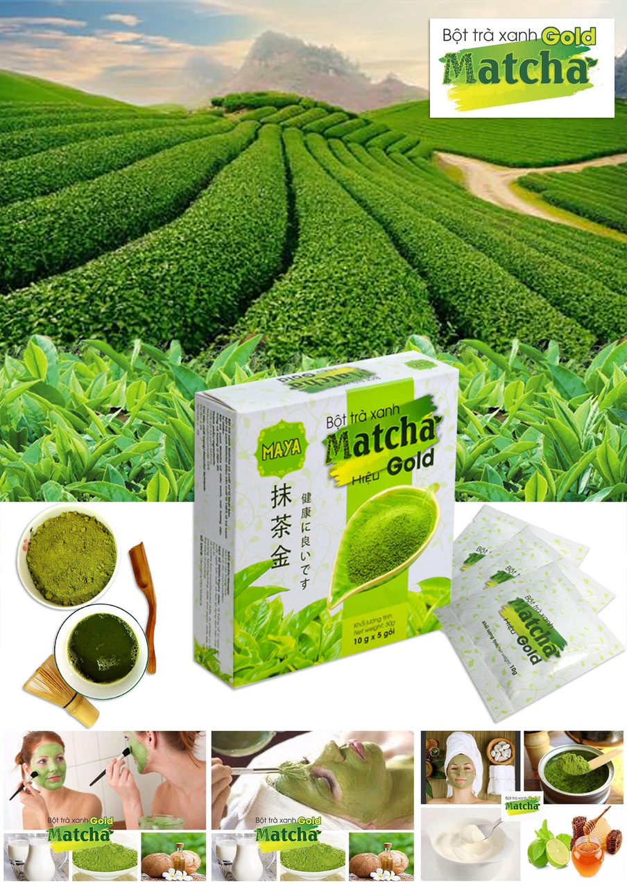 [HCM] Bột trà xanh Matcha gold - 50g