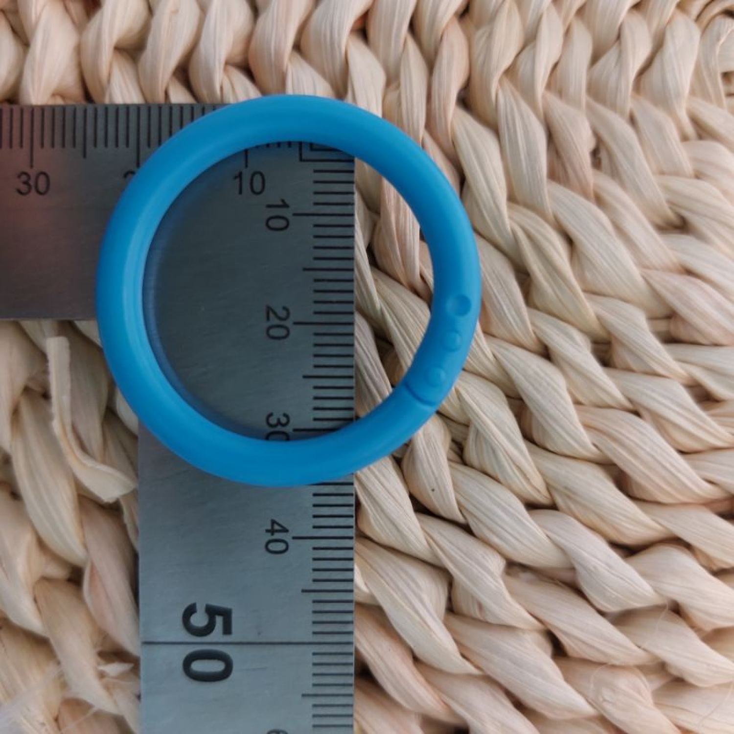 Khoen nhựa tròn đường kính 3.5 cm | schepub handmade