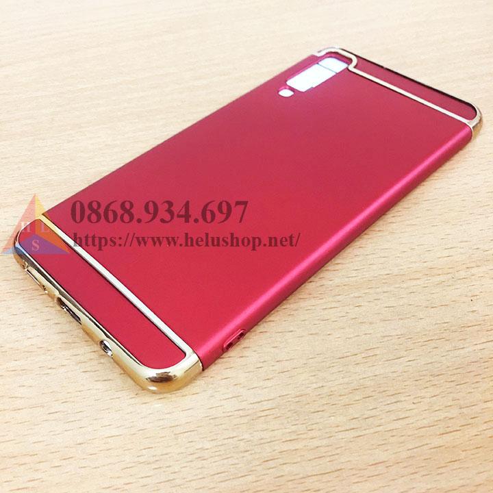 Ốp lưng Samsung Galaxy A7 2018 (A750) 3 mảnh (Màu đỏ)
