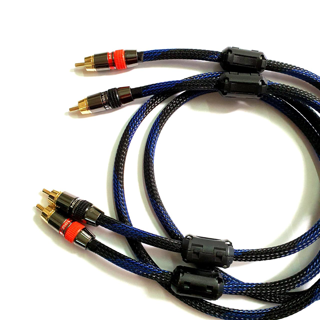 0.8m DÂY TÍN HIỆU AUDIO RCA MONSTER STANDARD 100