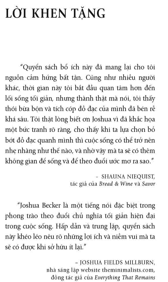 Fahasa - Sống Tối Giản