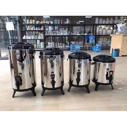BÌNH GIỮ NHIỆT Ủ TRÀ SỮA INOX từ 8L