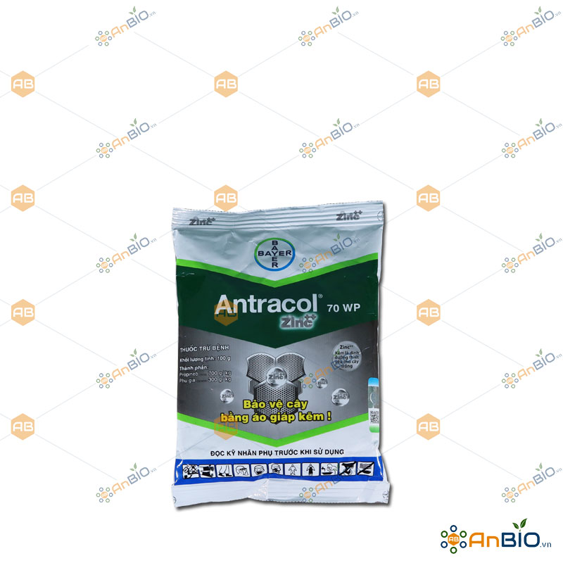 [HCM]Thuốc trừ bệnh phổ rộng bổ sung Kẽm ANTRACOL 70WP gói 100g - B1.1006