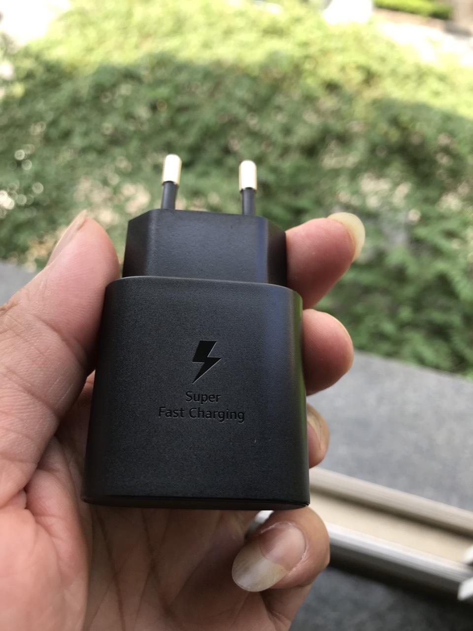 Củ sạc nhanh 25w cho samsung galaxy s8-s9-s8 Plus-S9 Plus