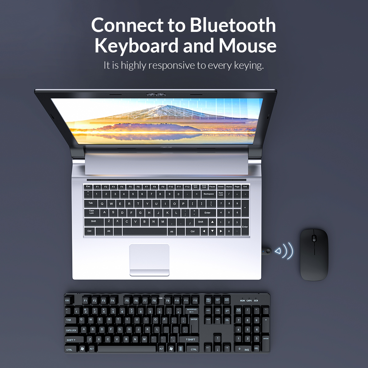 Device Bluetooth 5.0 connectivity via USB Orico bta-608-genuine goods