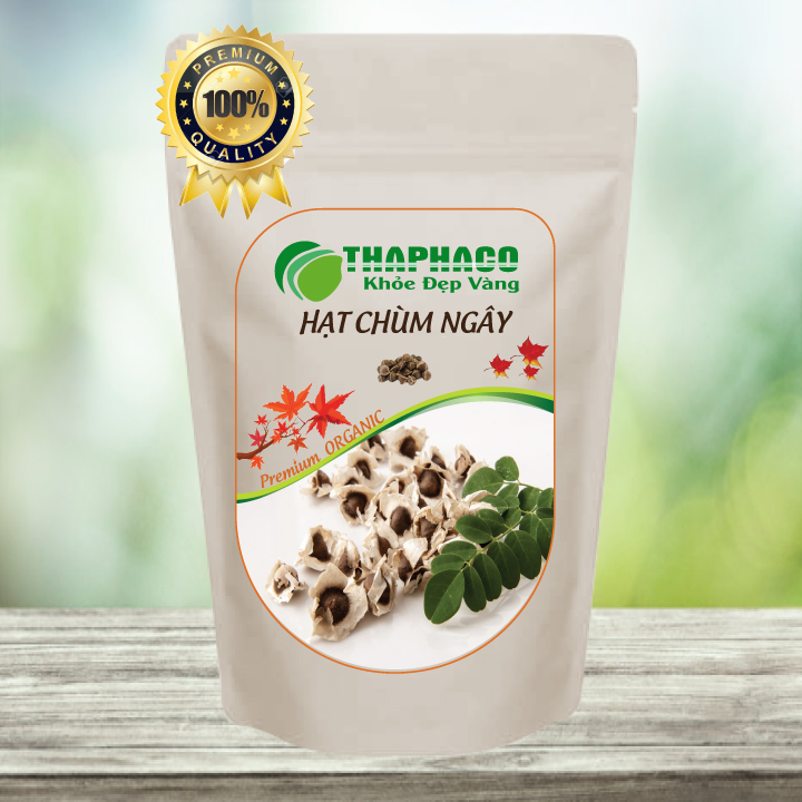 [Túi lớn 1kg] Hạt Chùm Ngây Chất Lượng Cao - Sấy Khô Tự Nhiên - Hàng Công Ty Thaphaco - Giá Tốt