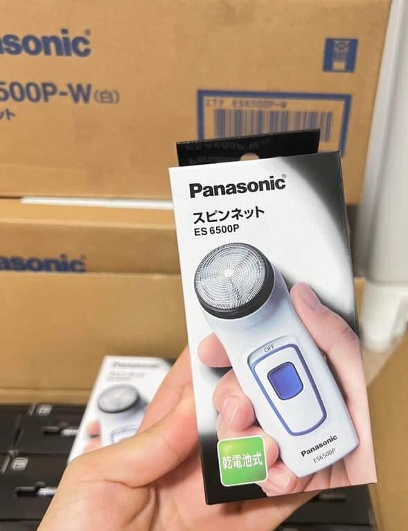 [Dùng pin] Máy cạo râu Panasonic ES6500P-W Nhật Bản
