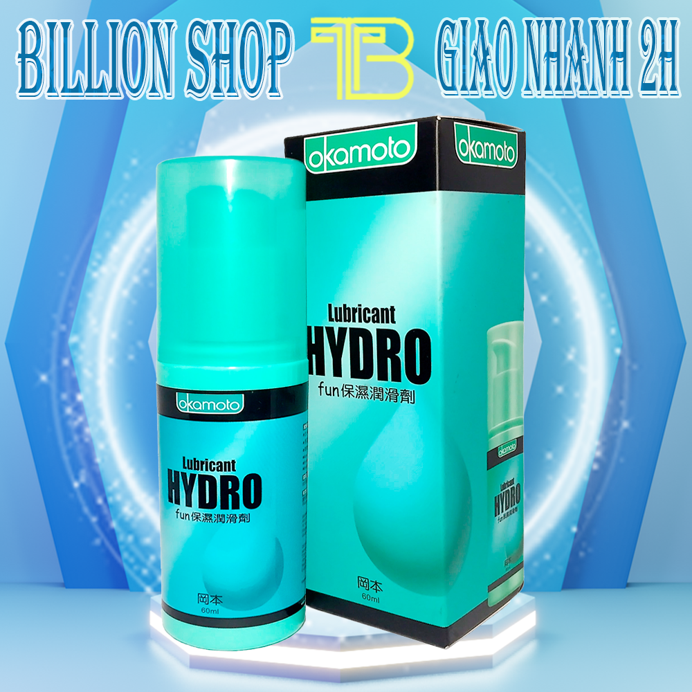 Gel Bôi Trơn Okamoto Lubricant Hydro - Hộp 60ml