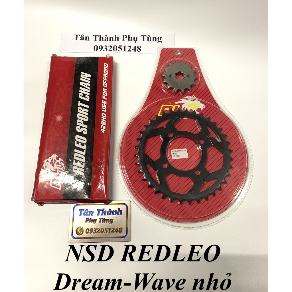 Nhông sên dĩa redleo dream, wave nhỏ