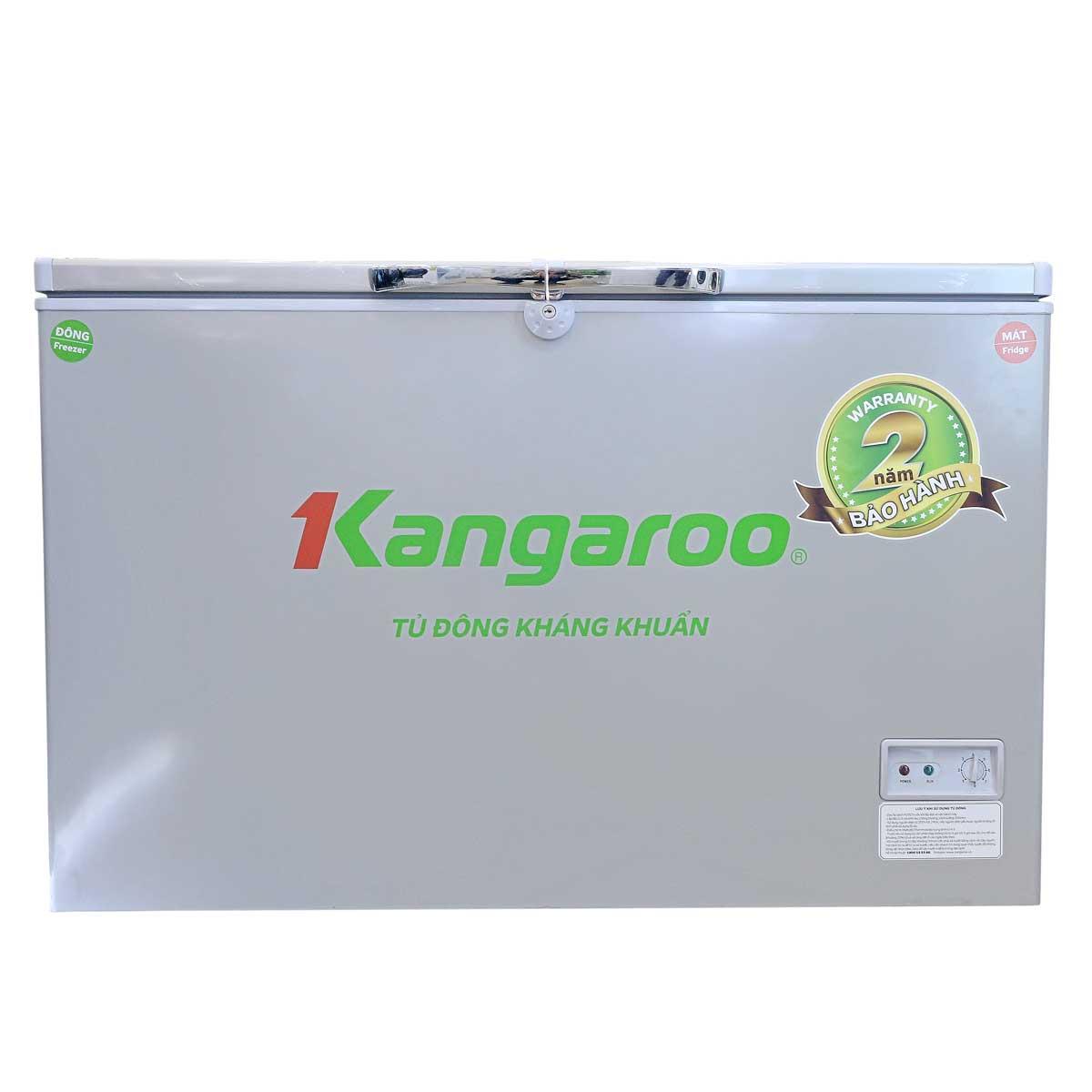 [Trả góp 0%]Tủ đông kháng khuẩn Kangaroo KG418VC2