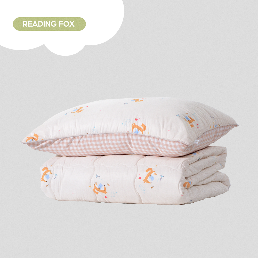 Arize quilted quilt polyester microfiber reading Fox blanket 1.5x2m
