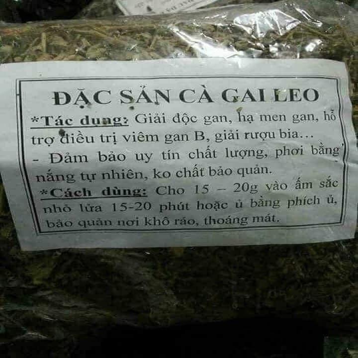 cà gai leo khô 1kg bảo về, tăng cường chức năng gan, chống mụn nhọt, thanh nhiệt