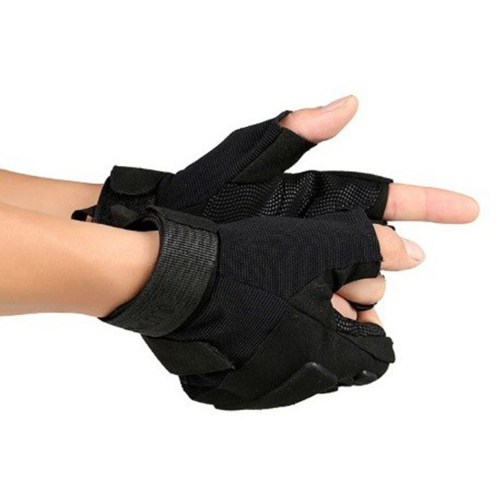 [HCM]Găng Tay Cụt Ngón BlackHawk Đi Phượt [ 1 Đôi ]