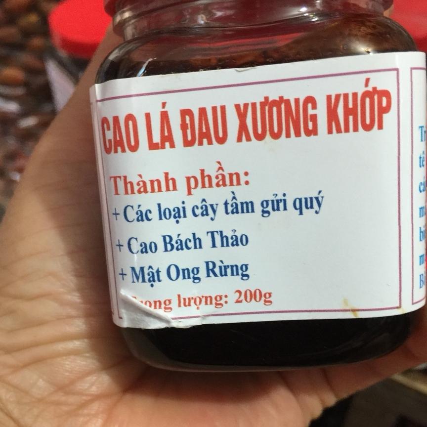 Hộp 200g cao lá đau xương khớp