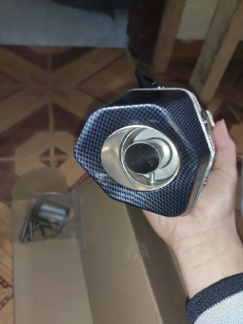 Pô Akrapovic đùi gà cao cấp [MÀU TITAN]