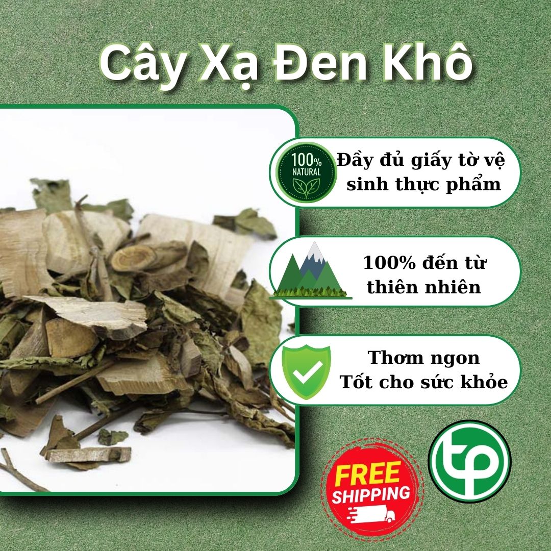 [New Arrivals] Dried Black Radish 1kg - Tan Phat Herbal Medicine - Clean Product Specialized for Making Tea to Clear Heat and Detoxify